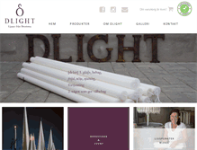 Tablet Screenshot of dlight.nu